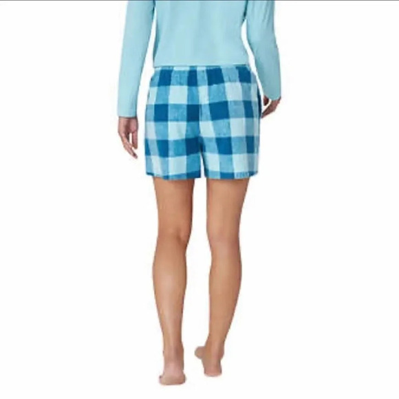 Eddie Bauer Ladies Waffle Fleece Pajama shorts - Picture 3 of 5